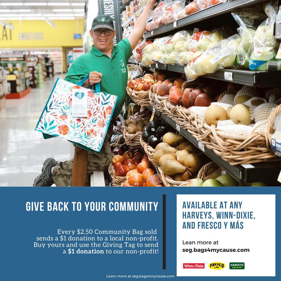 Winn Dixie: Community Bag Program