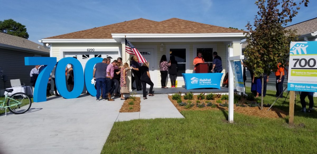 Habitat of Pinellas and West Pasco celebrates 700th home build