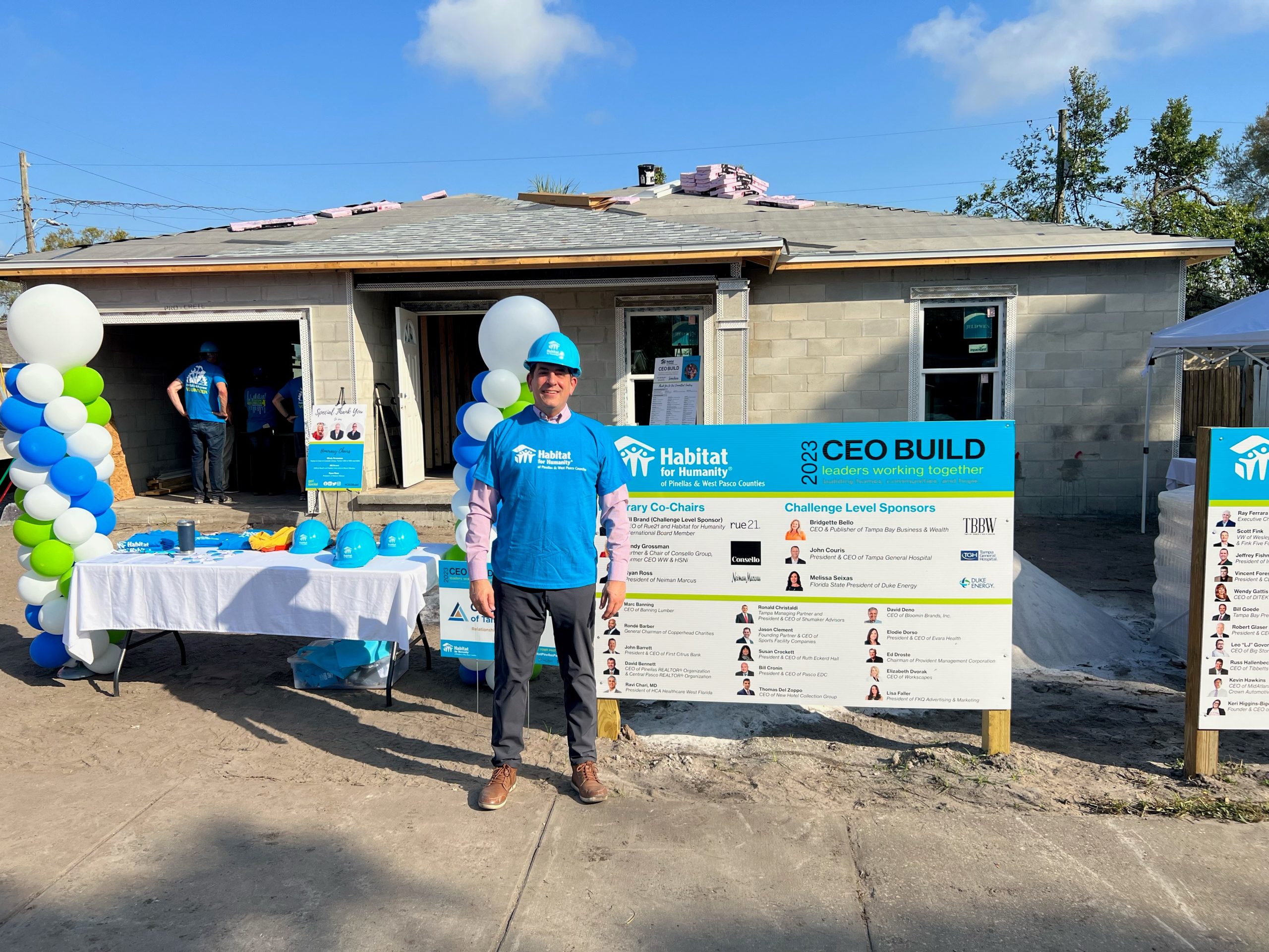 With Tampa Bay’s Affordable Housing Crisis, Shumaker’s Ron Christaldi Helps Build a Home for a Family in Need