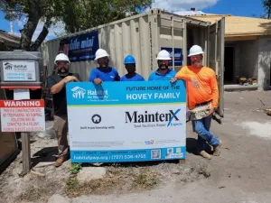 MaintenX Begins Sixth Habitat for Humanity House Build to Help Disadvantaged Family
