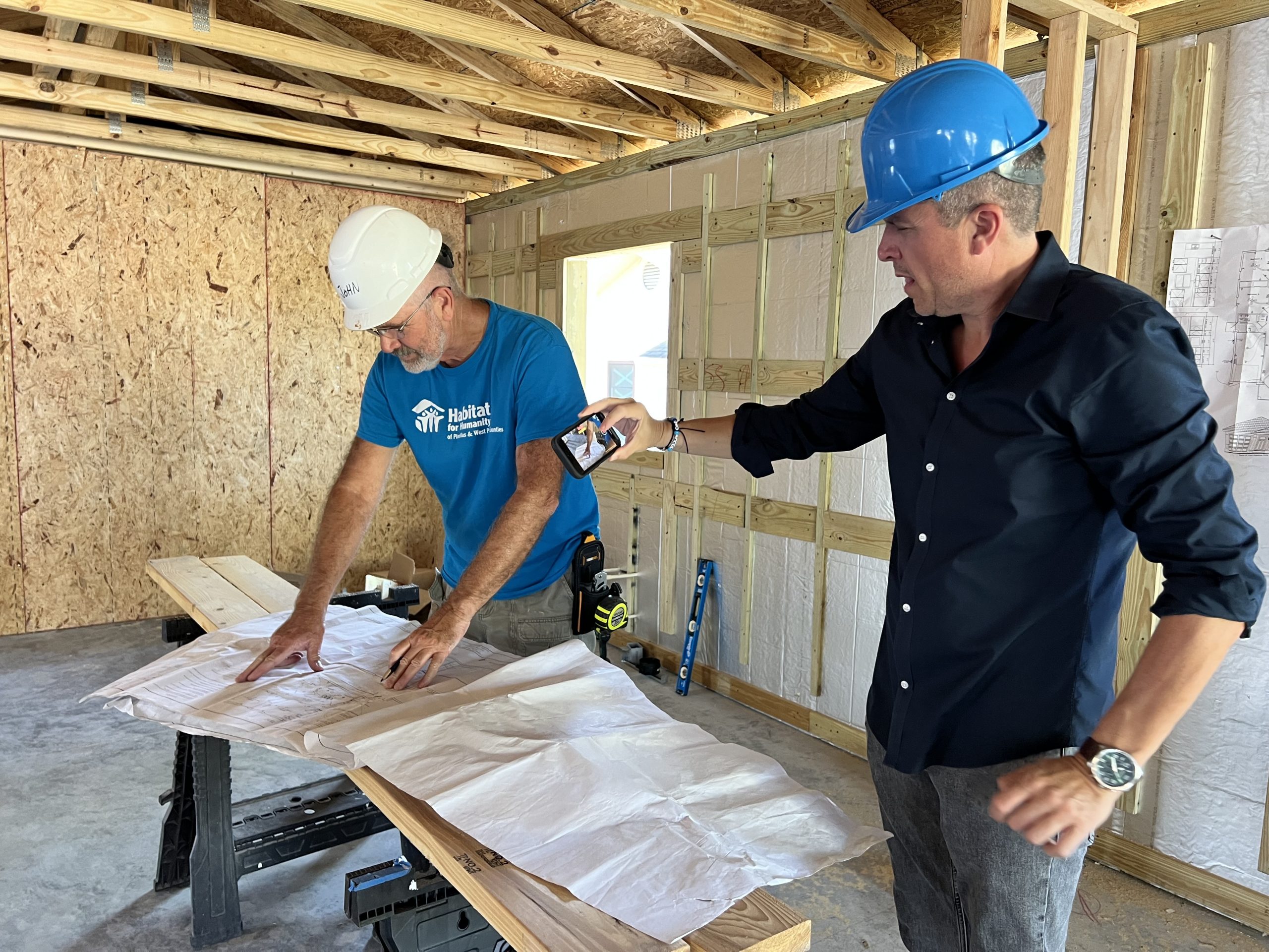 'Weekday Warriors' lend a big hand building houses for Habitat for Humanity